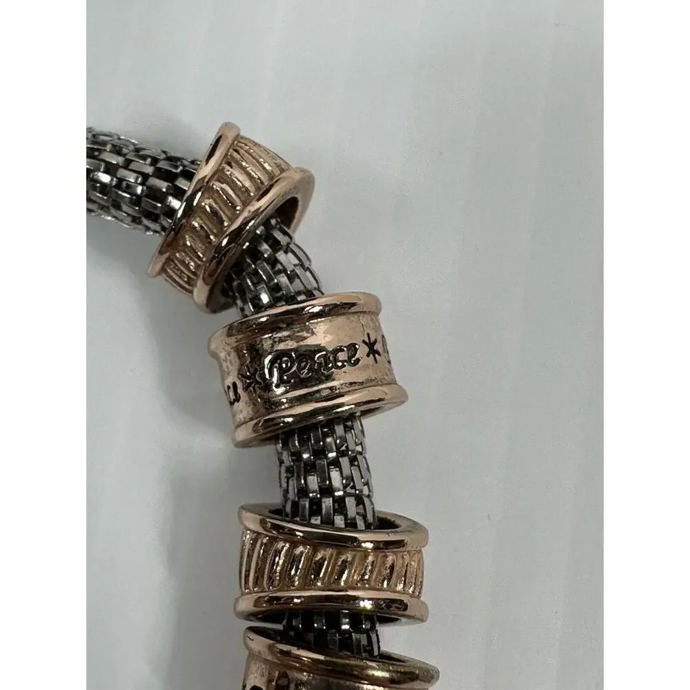 Bradford Exchange Nature's Healing Touch‎ Bracelet Copper  Swarovski Crystal